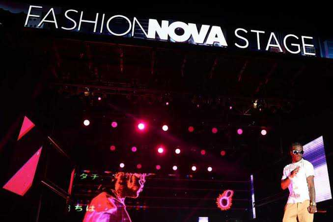 Fashion Nova Stage at the Rolling Loud NYC event 