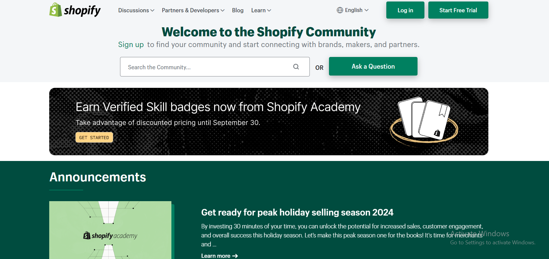 shopify community