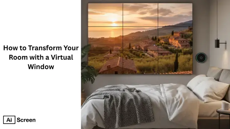 virtual window digital display guide