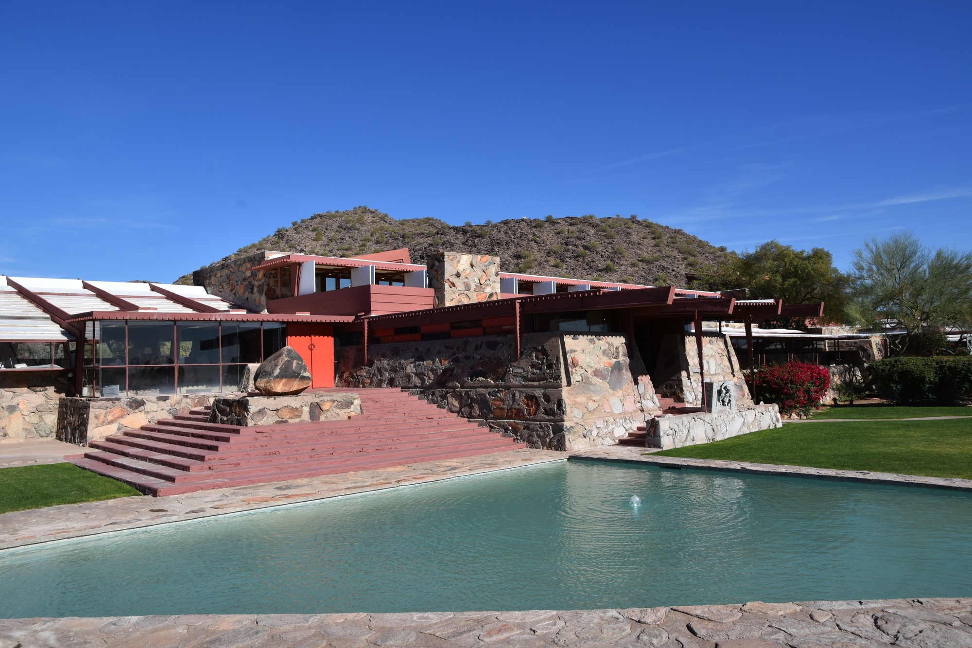 Taliesin West, Frank Lloyd Wright's winter home and studio in Scottsdale, Arizona