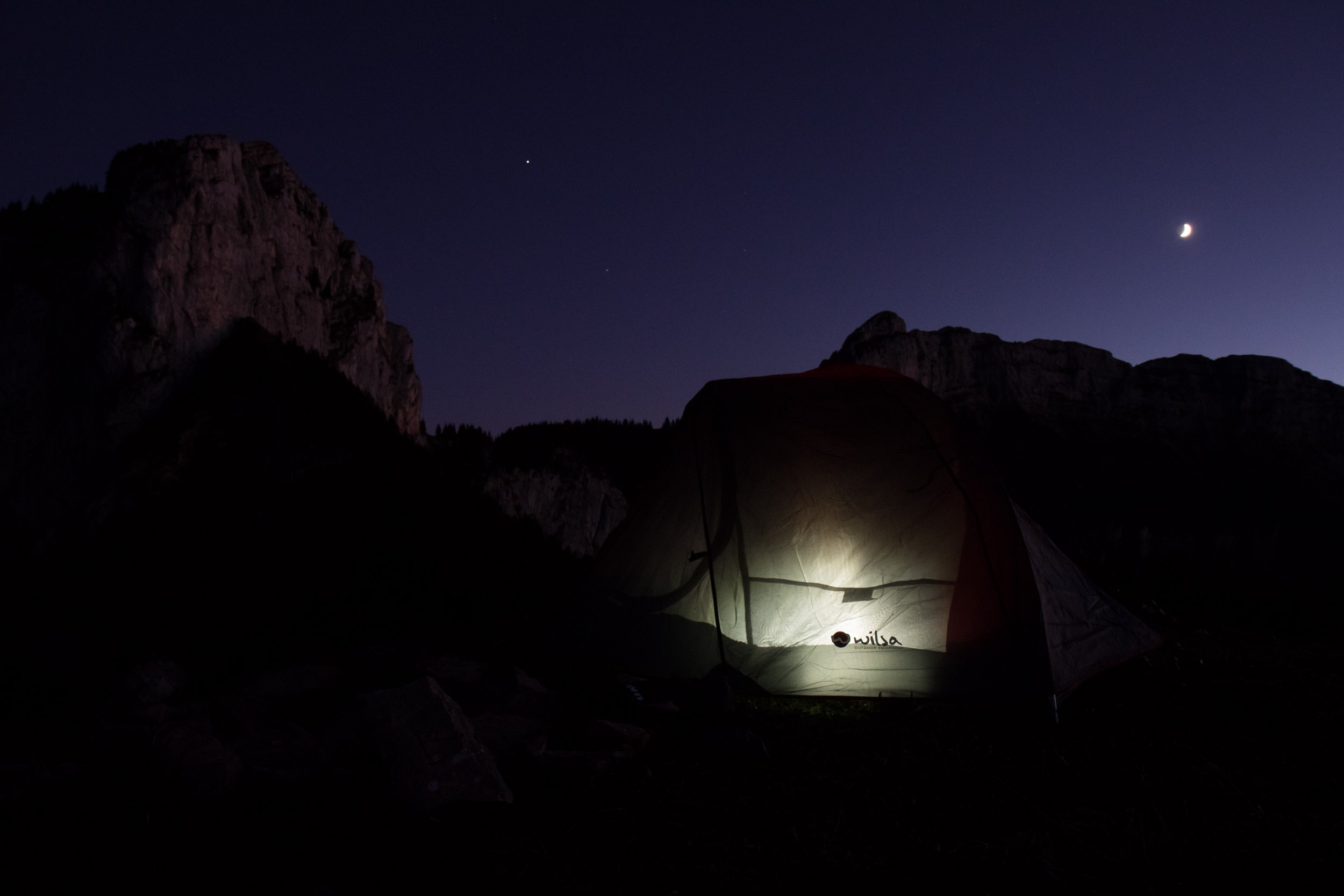 nuit en bivouac