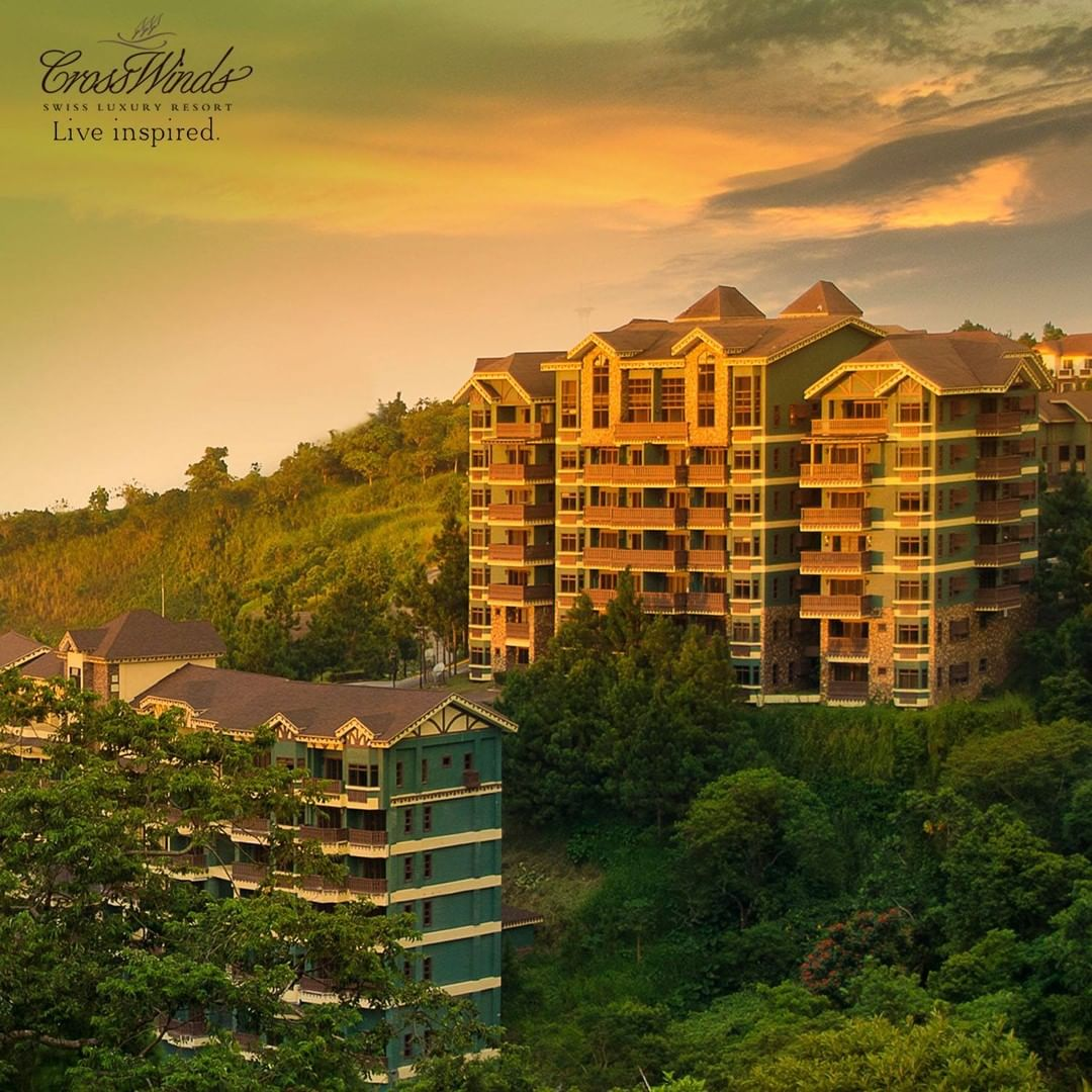 Image of Golden hour within the world-class community of Crosswinds Tagaytay