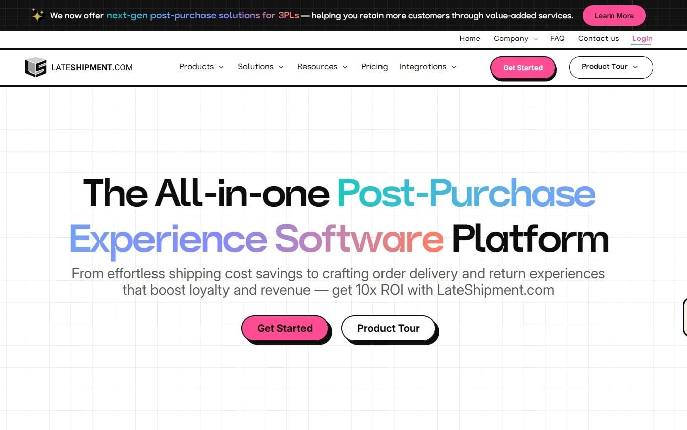 Narvar alternatives: LateShipment.com