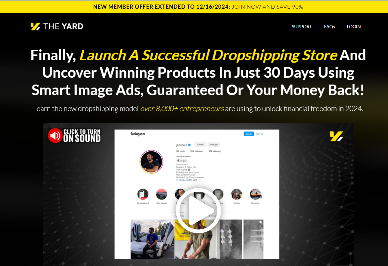 Homepage The Yard Academy