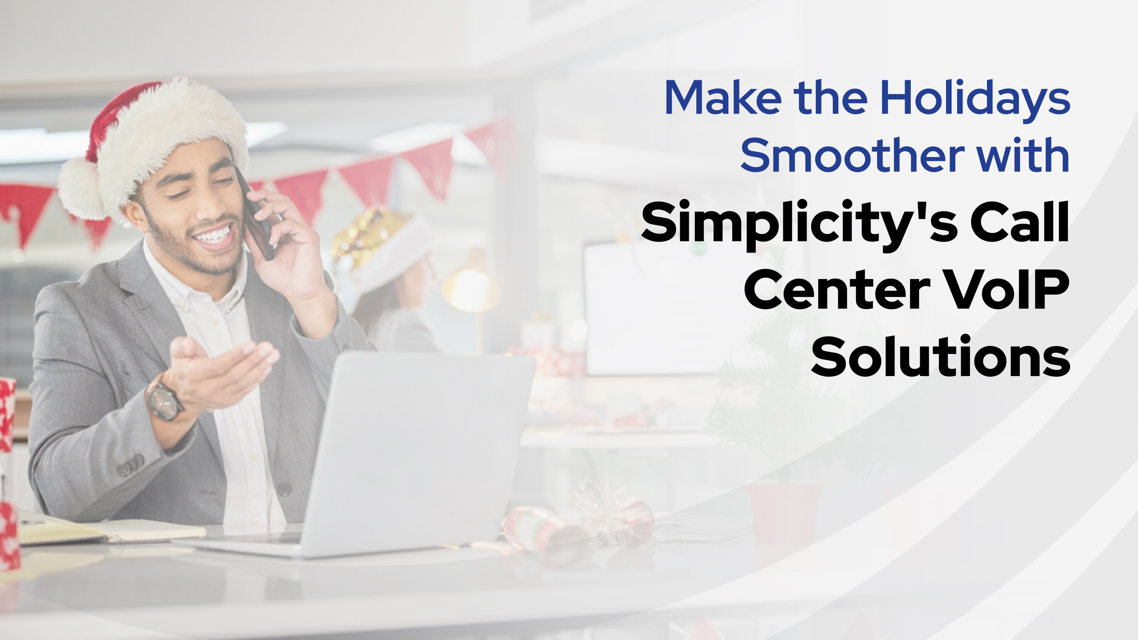 A "small business owner" managing "clients' " calls easily and well because they upgraded to the kind of call center their "business needs."