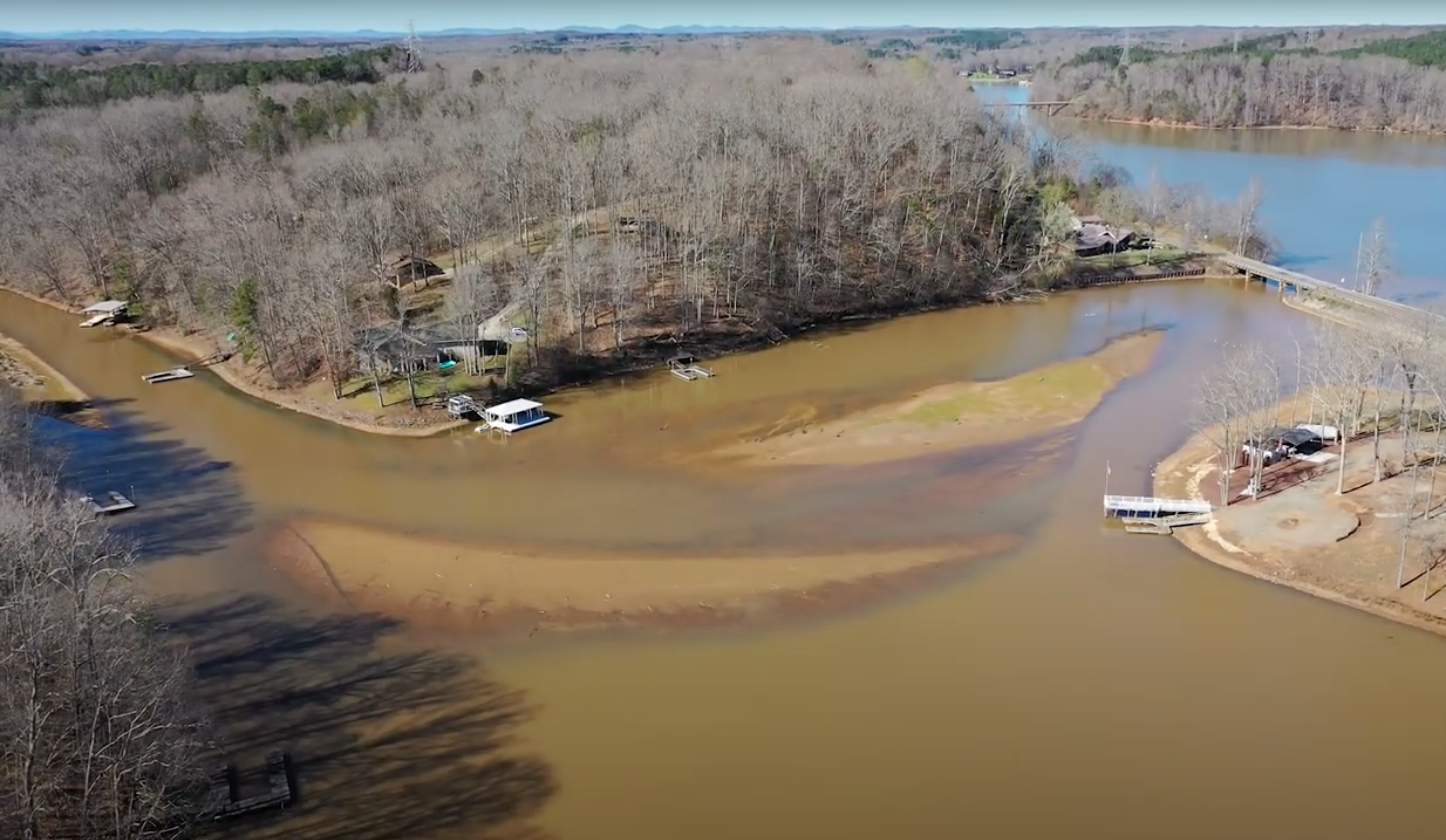 Water Level and Depth on Lake Norman