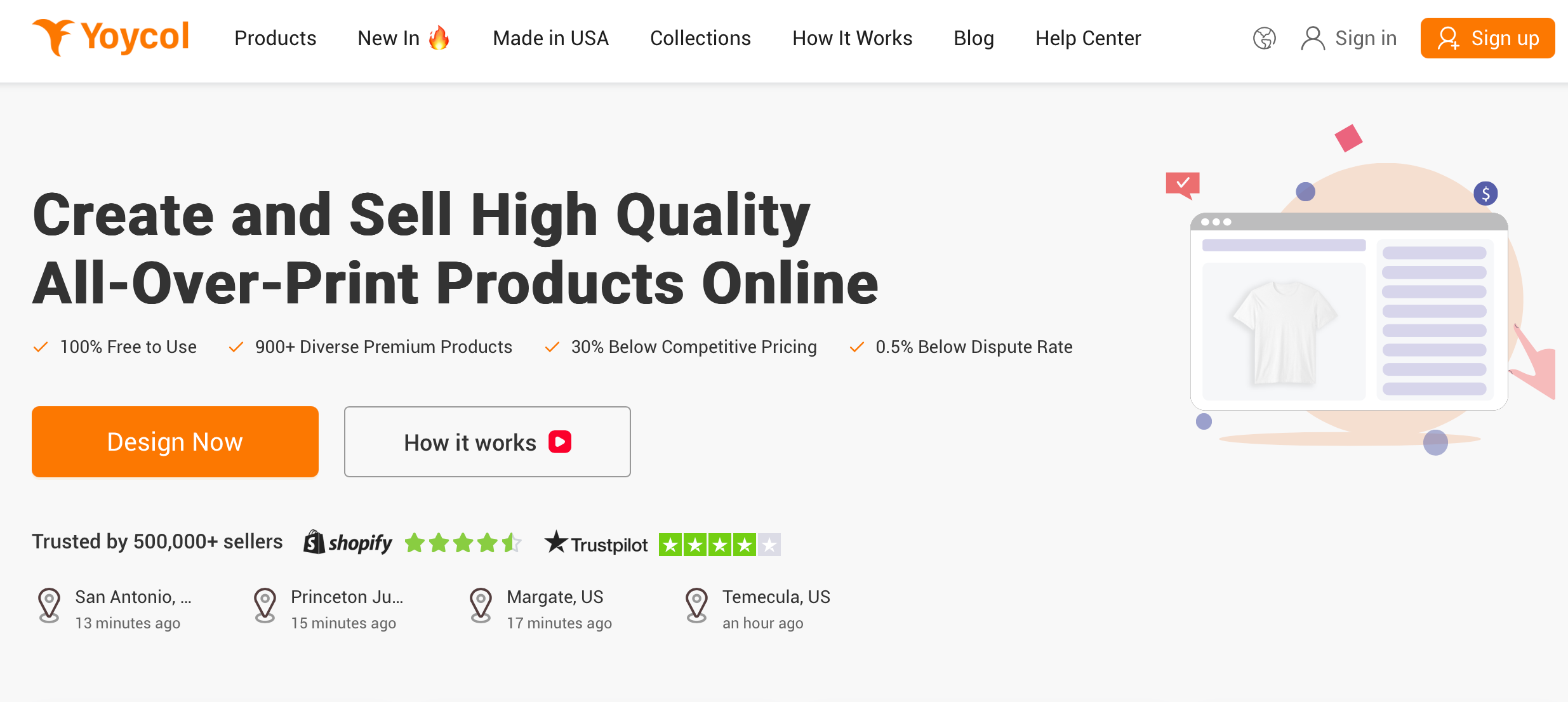dropshipping shpes - yoycol 
