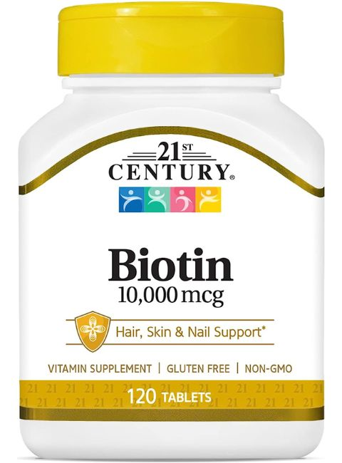 Biotina da 21 St Century. Fonte da imagem: Amazon