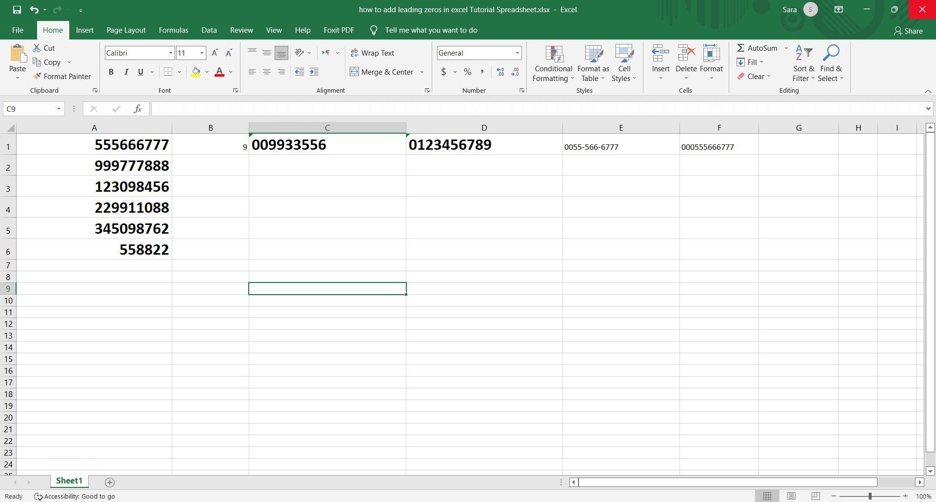 How To Add Leading Zeros In Excel 2981