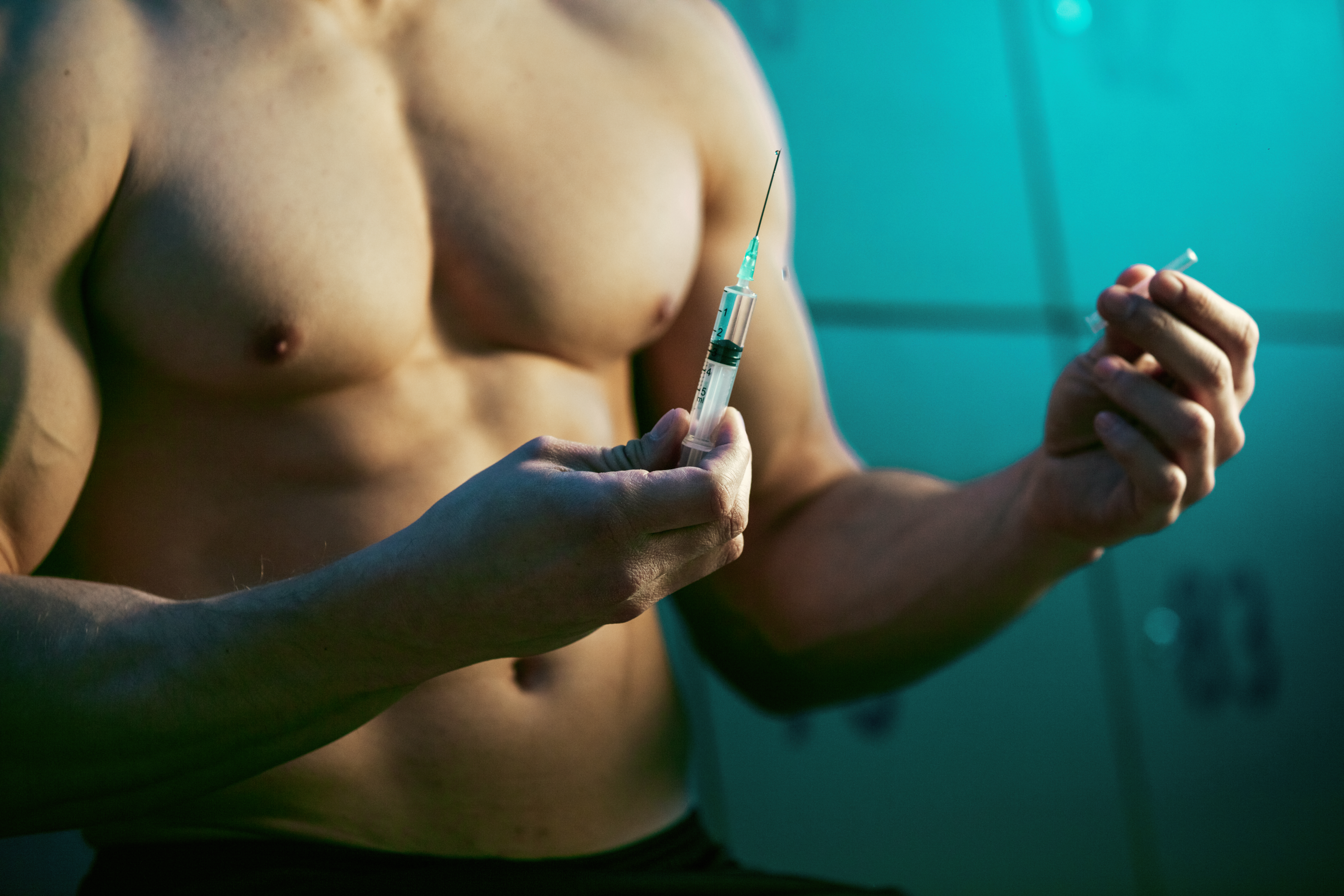 Figure 3: Athletes misuse anabolic steroids to increase their lean muscle mass