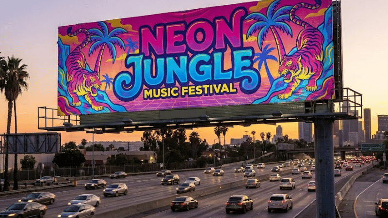  eye-catching vinyl billboard