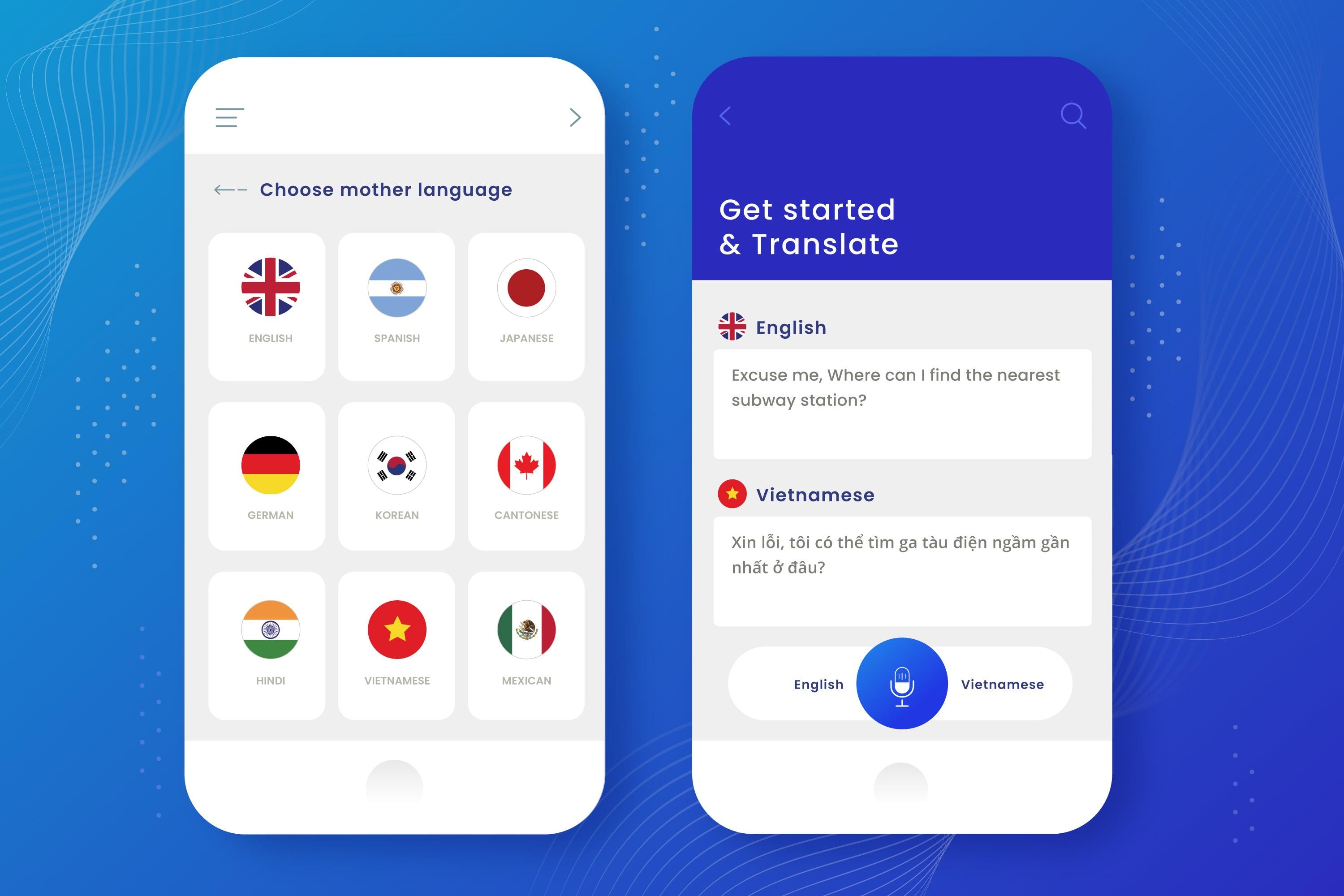 Multilingual User Interface in app