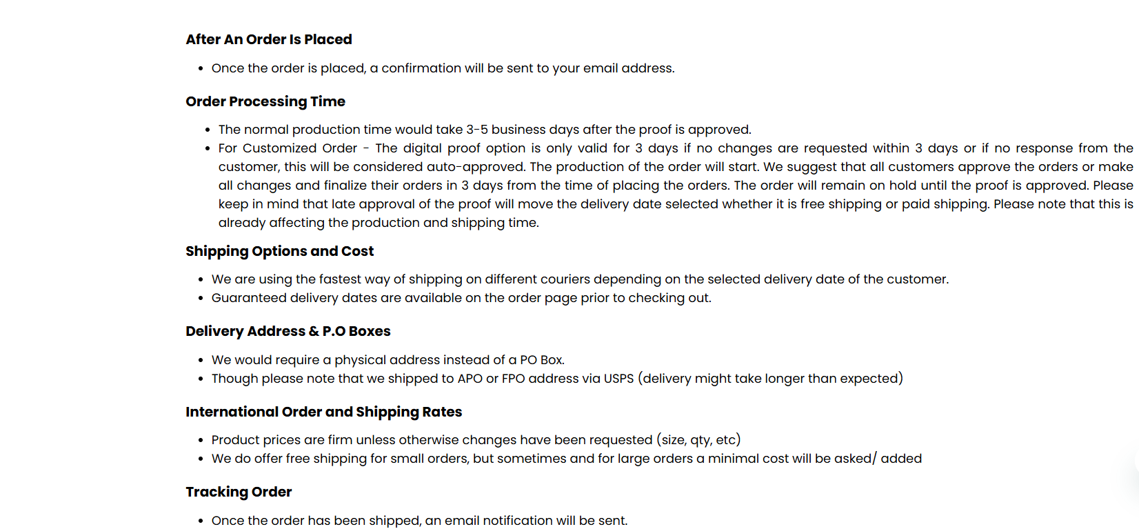 Digital Proofs & Streamlined Checkout Help