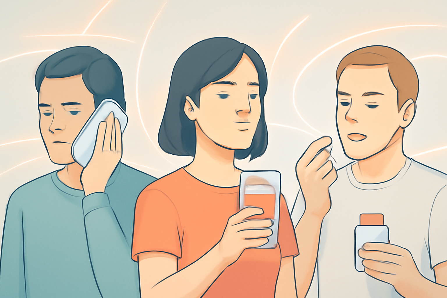 Ulike førstehjelpstiltak mot tannverk: is, skylling, smertestillende.