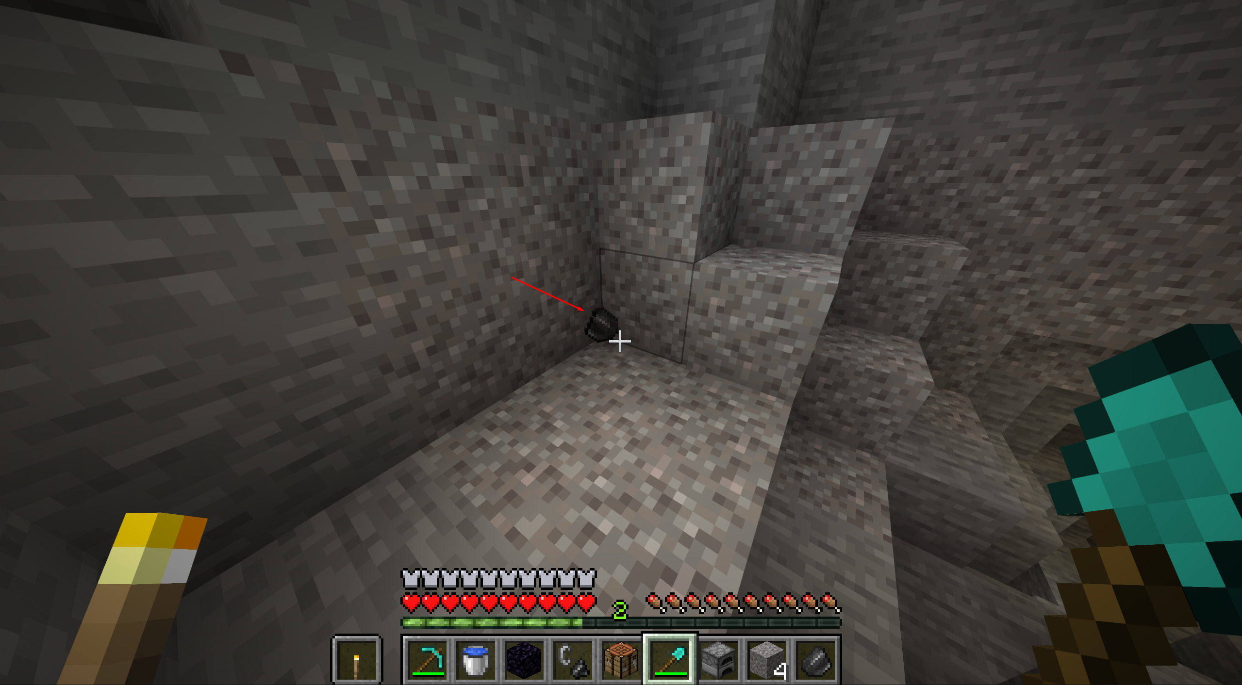 Digging up a few patches of Gravel will almost always result in a few Flint pieces.