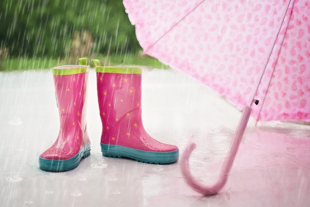 Auch Gummistiefel können stylish sein. Die Dame von heute benötigt auch für nasses Wetter das richtige Schuhwerk.