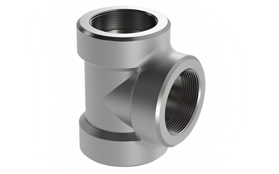 Divide or combine fluid flow with versatile stainless steel tees, available in various configurations for complex piping systems in oil and gas, chemical processing, water treatment, and HVAC applications.