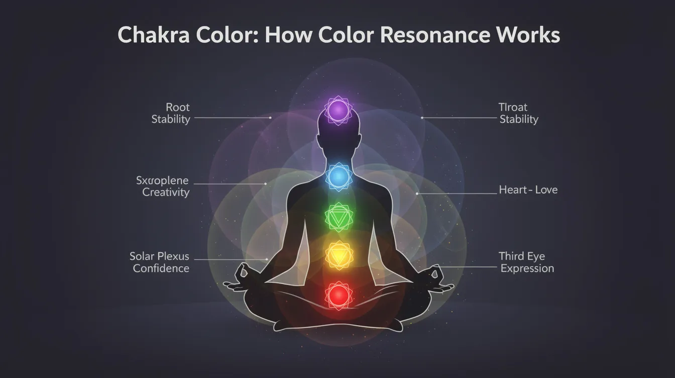 The image illustrates the seven chakras of the human body, each represented by its corresponding chakra color, including vibrant hues like red for the root chakra and yellow for the solar plexus chakra. This visual representation highlights the energy centers and their symbols, emphasizing the importance of chakra balance for emotional stability and physical well-being.