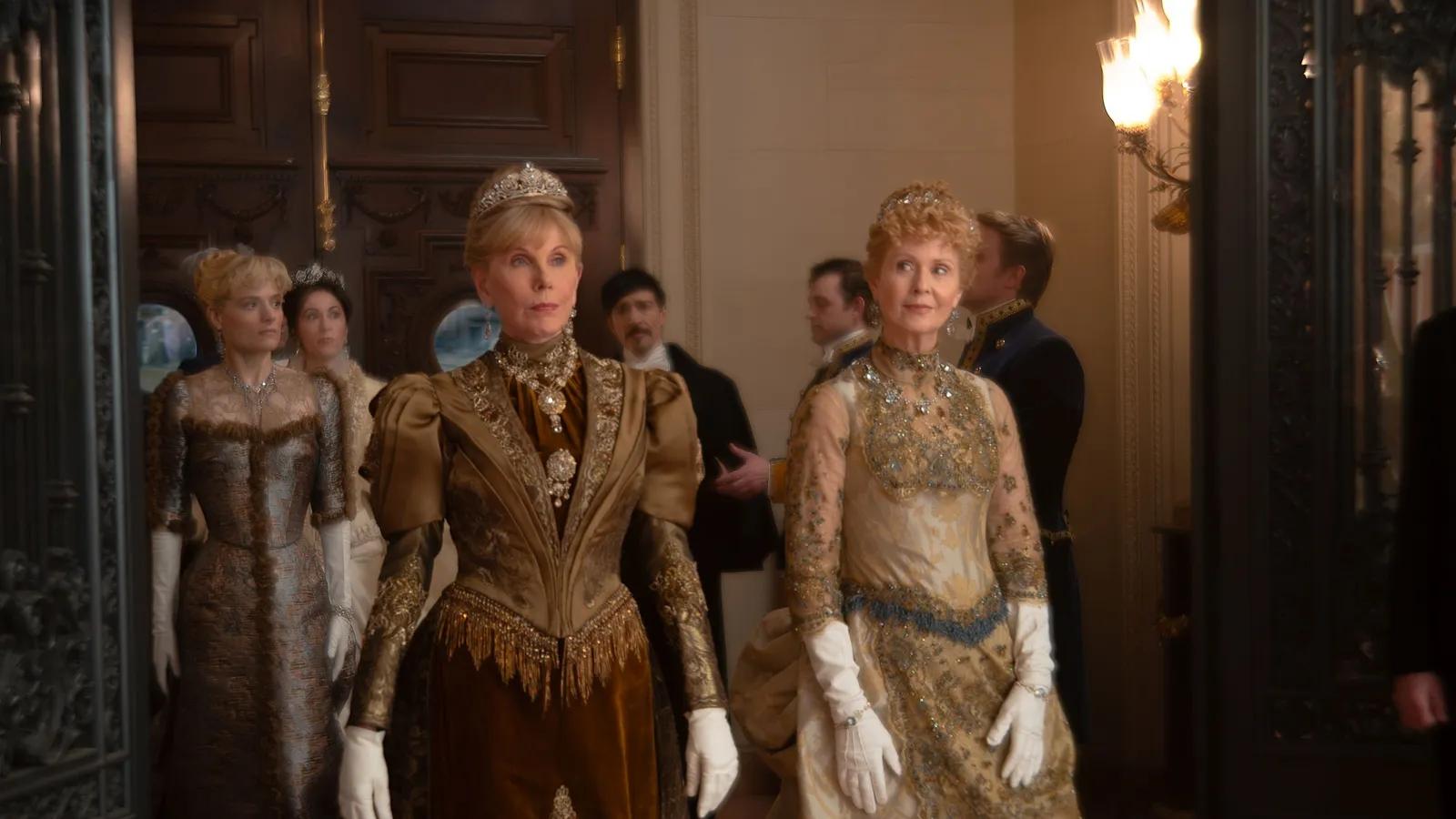 Christine Baranski and Cynthia Nixon in The Gilded Age Season 4