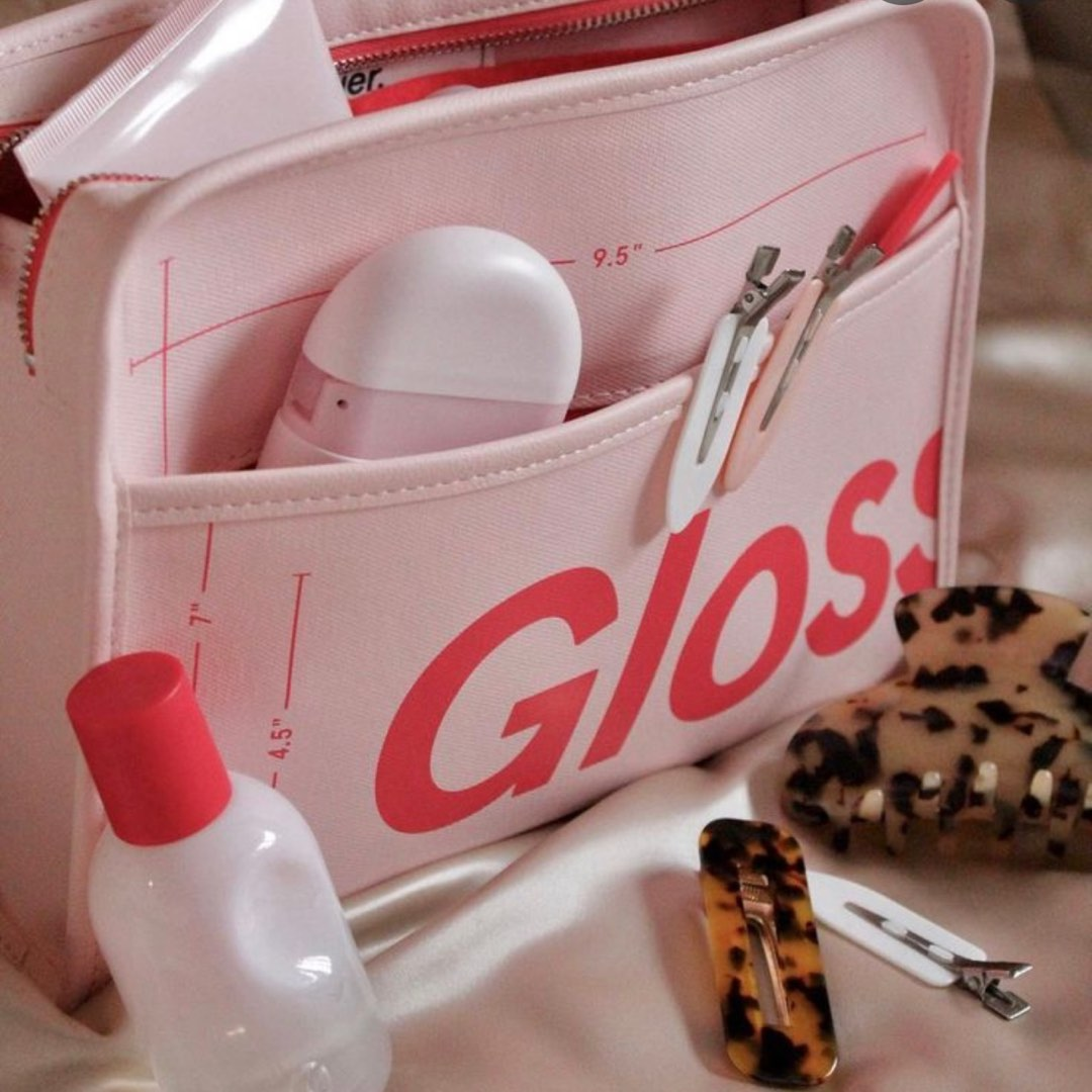 Glossier The Large Cosmetic Bag