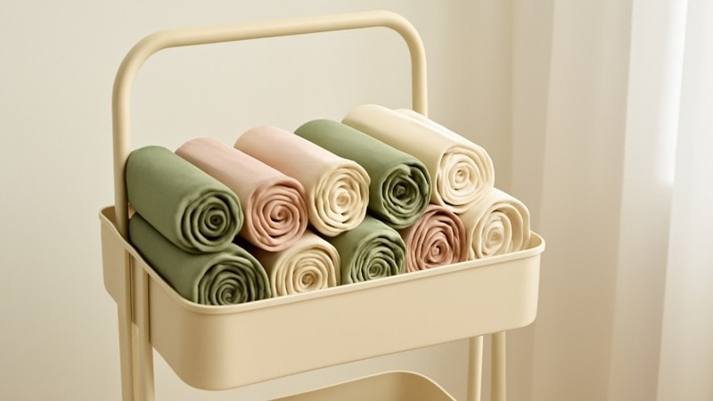 Rolling Storage for Totes