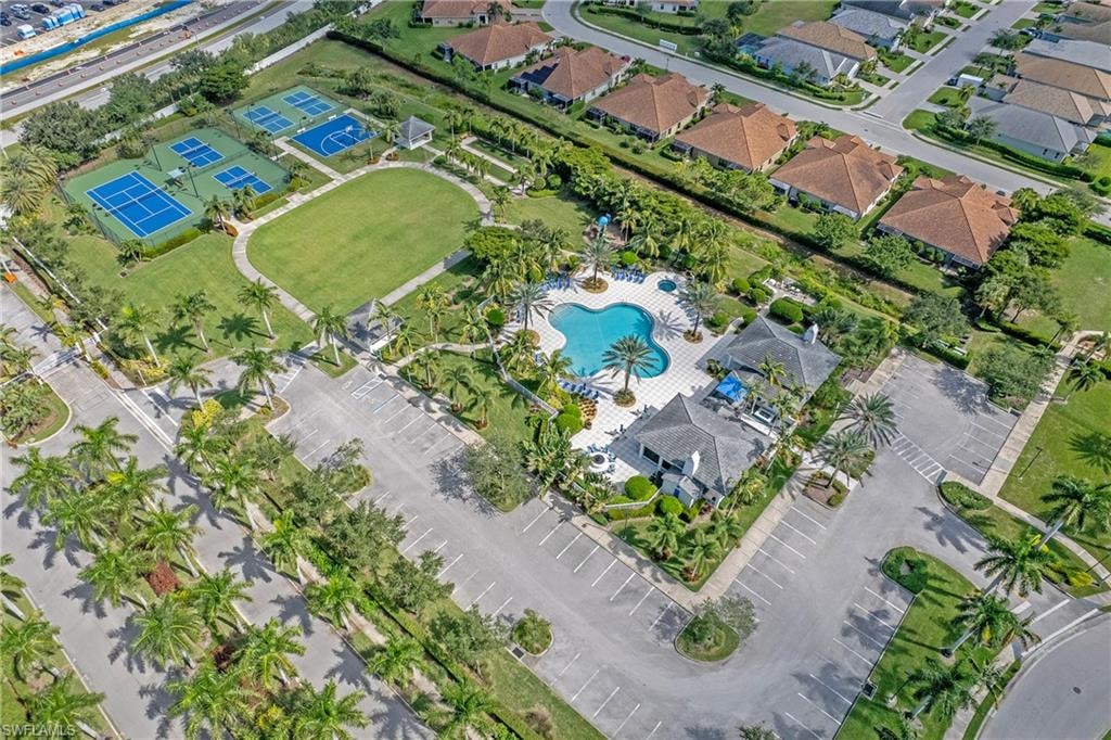 Resort-style amenities in Watermark Community, including a swimming pool and clubhouse.