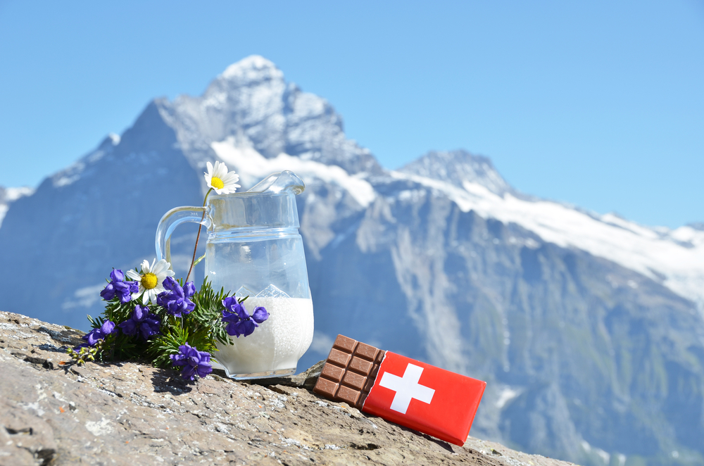 Chocolate and Milk are the Main Ingredients of Swiss Treats