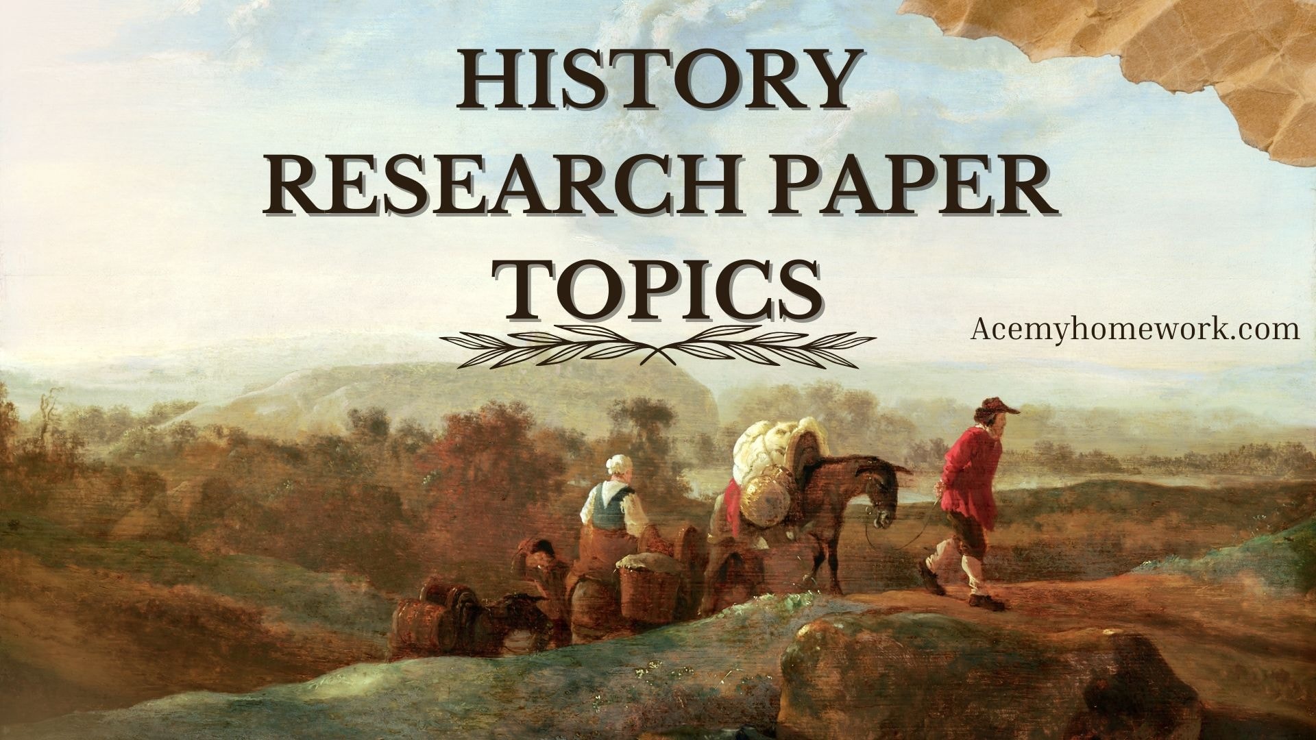 History Paper Topics