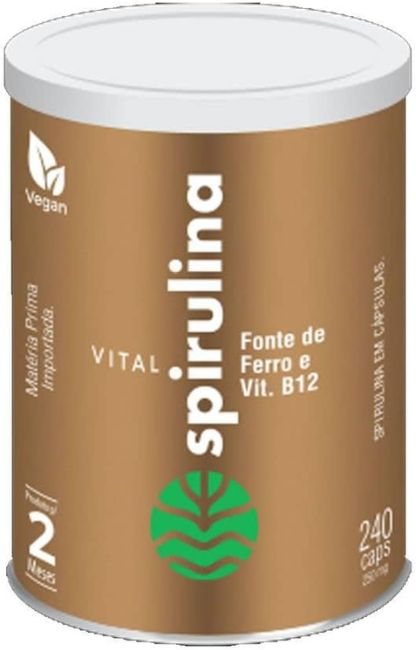 Spirulina da Vital Atman. Fonte da imagem: Amazon