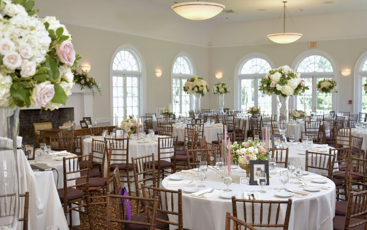 The Ribault Club Indoor Wedding Reception