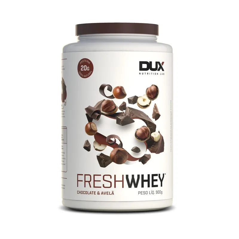 Fresh Whey de avelã da Dux Nutrition. Fonte da imagem: site oficial da marca.
