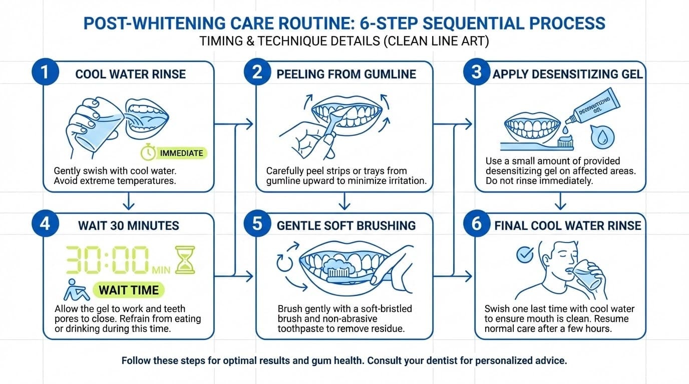 Post-Whitening Oral Care Routine