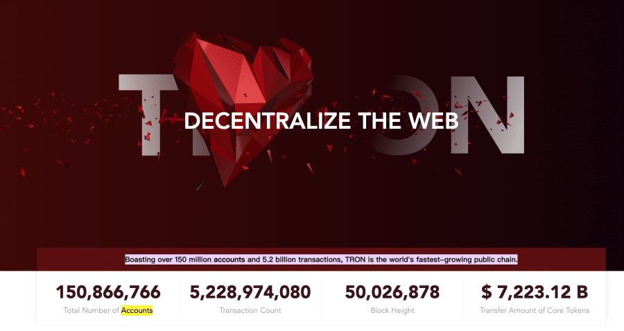 tron - إضفاء طابع اللامركزية على الإنترنت