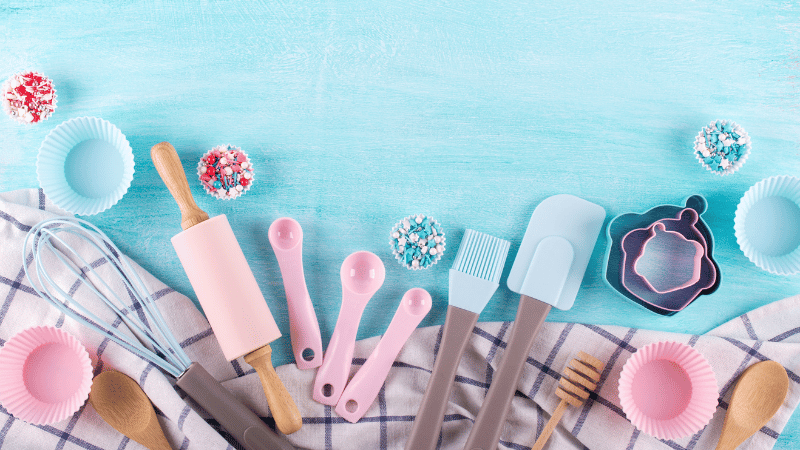 Silicone cooking utensils