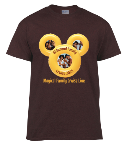 Family Vacation Custom Photos Theme Park or Cruise Inspired