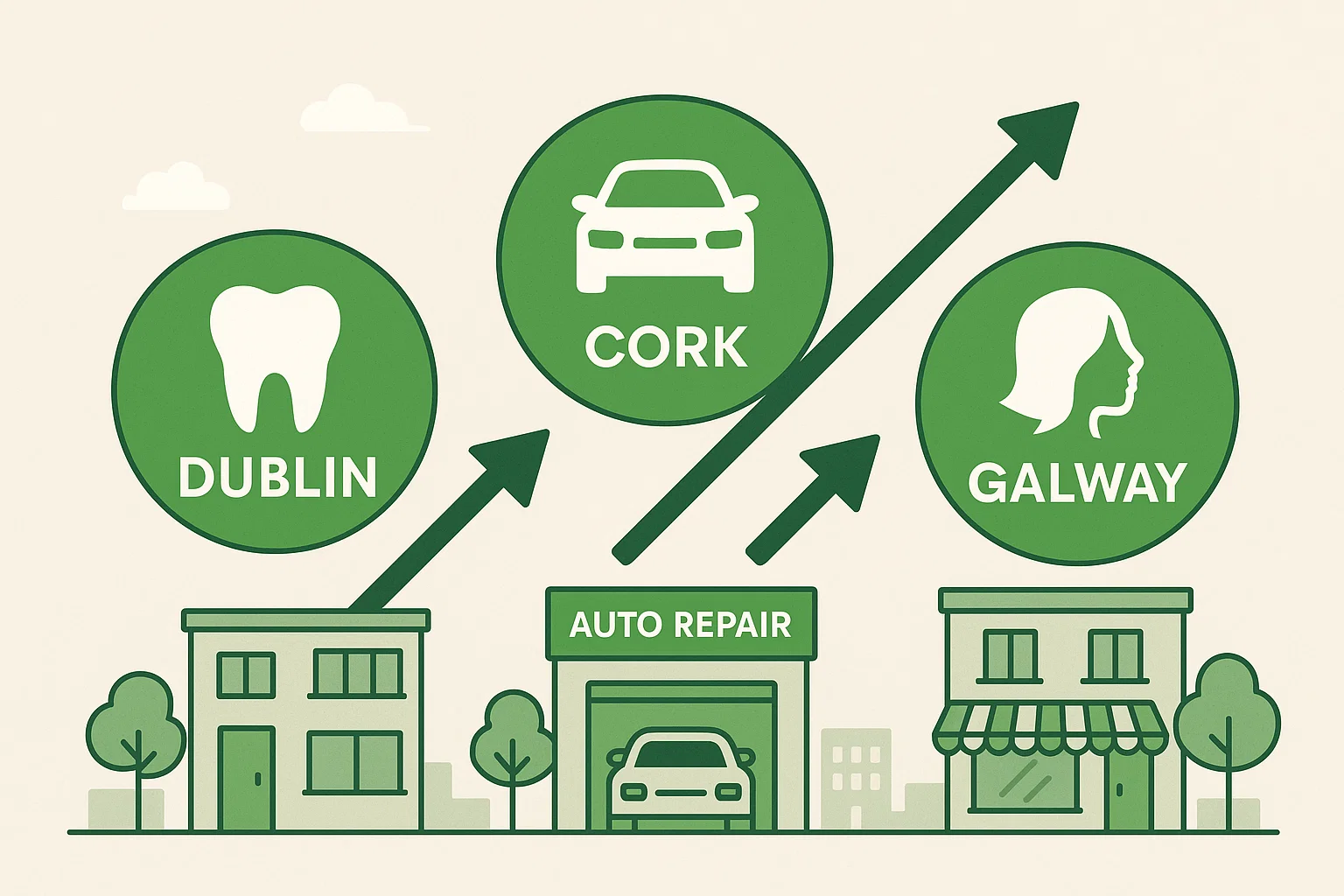 Google Guaranteed badge helping Irish businesses gain visibility in local search results.