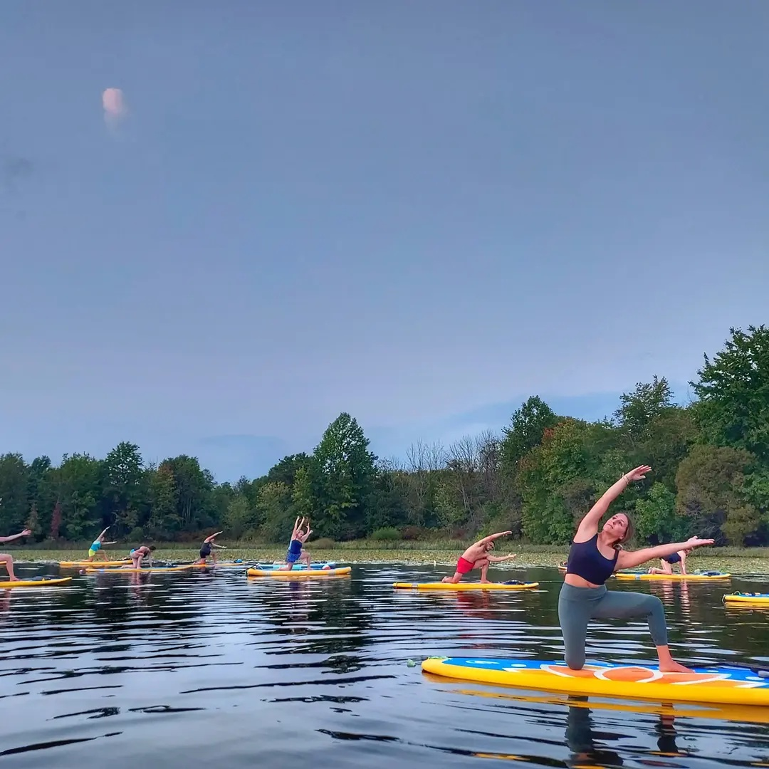 paddle surfing is an intense workout