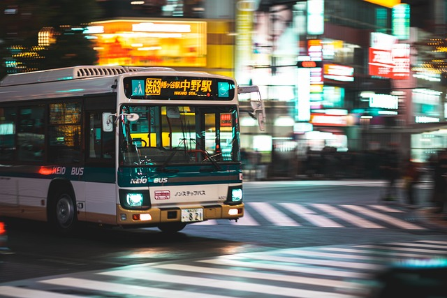 transportation, bus, shibuya