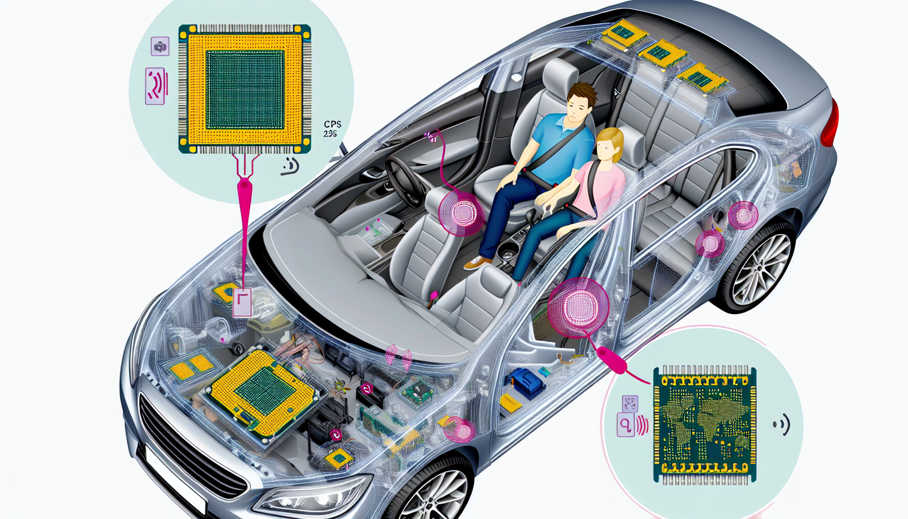 Automotive safety and comfort features powered by PCBs