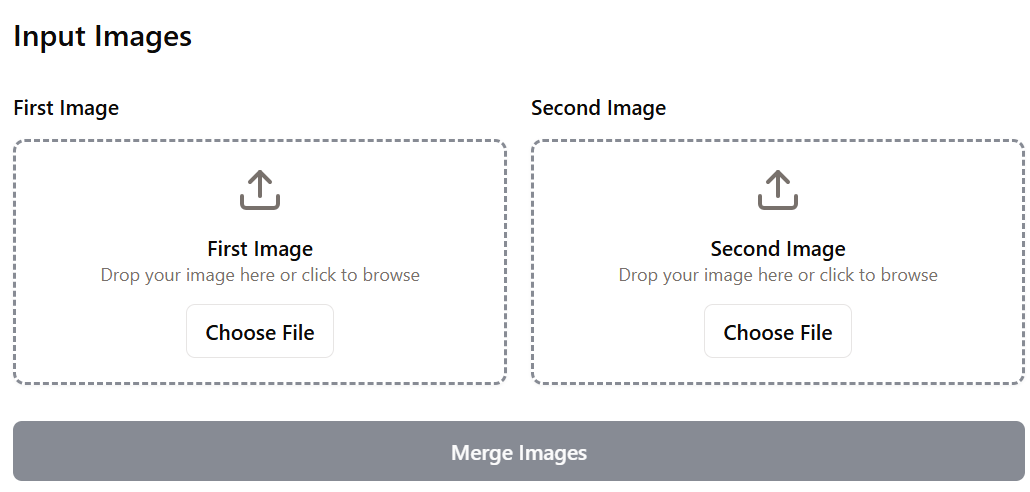 Upload images