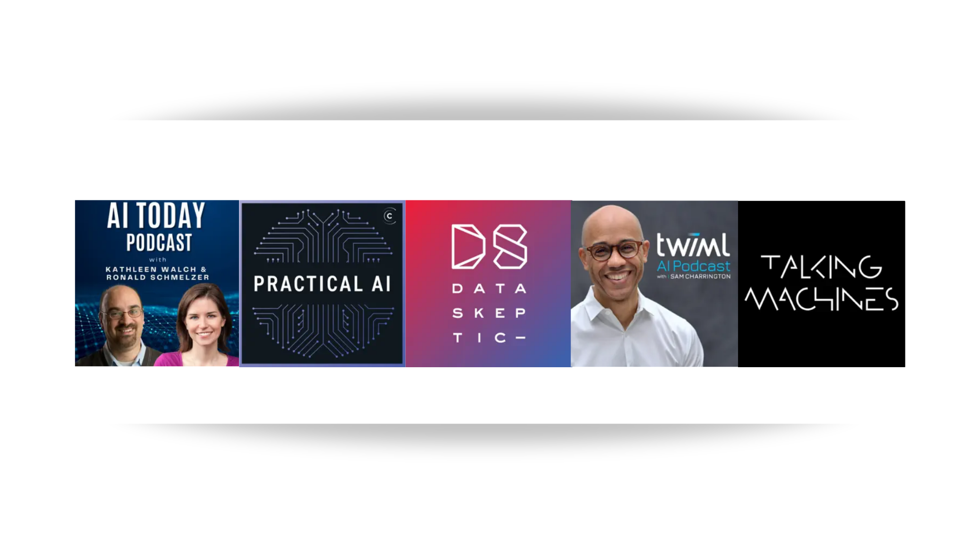 Our recommended AI podcasts