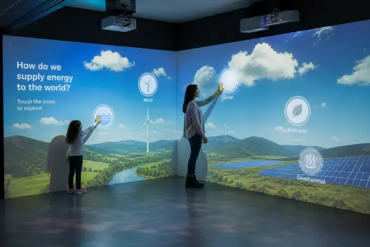 What is an Interactive Wall? The Future of Customer Engagement 4 interactive projection walls