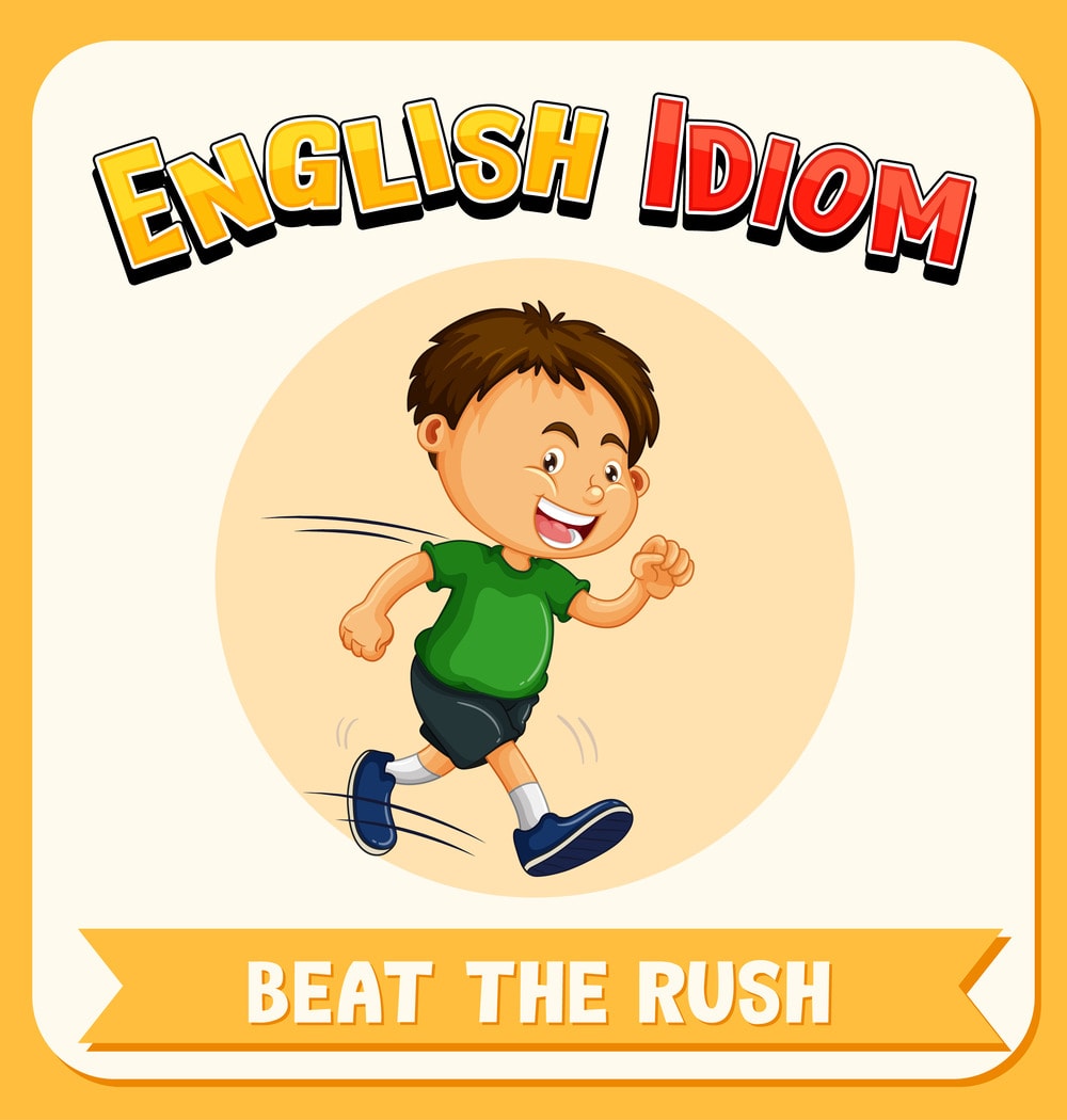 English idiom text written image