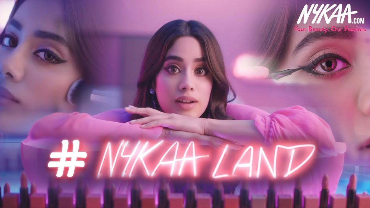 This image showcases Nykaa's Youtube ads