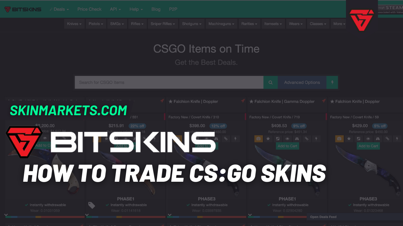BitSkins: How to Trade CSGO Skins