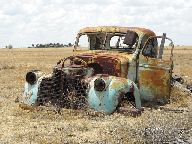 australia, old utility, old car
