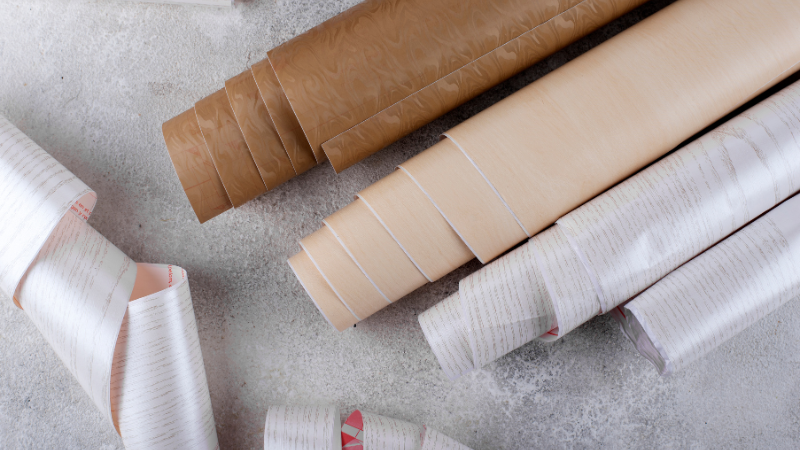 Roll stocks of different materials