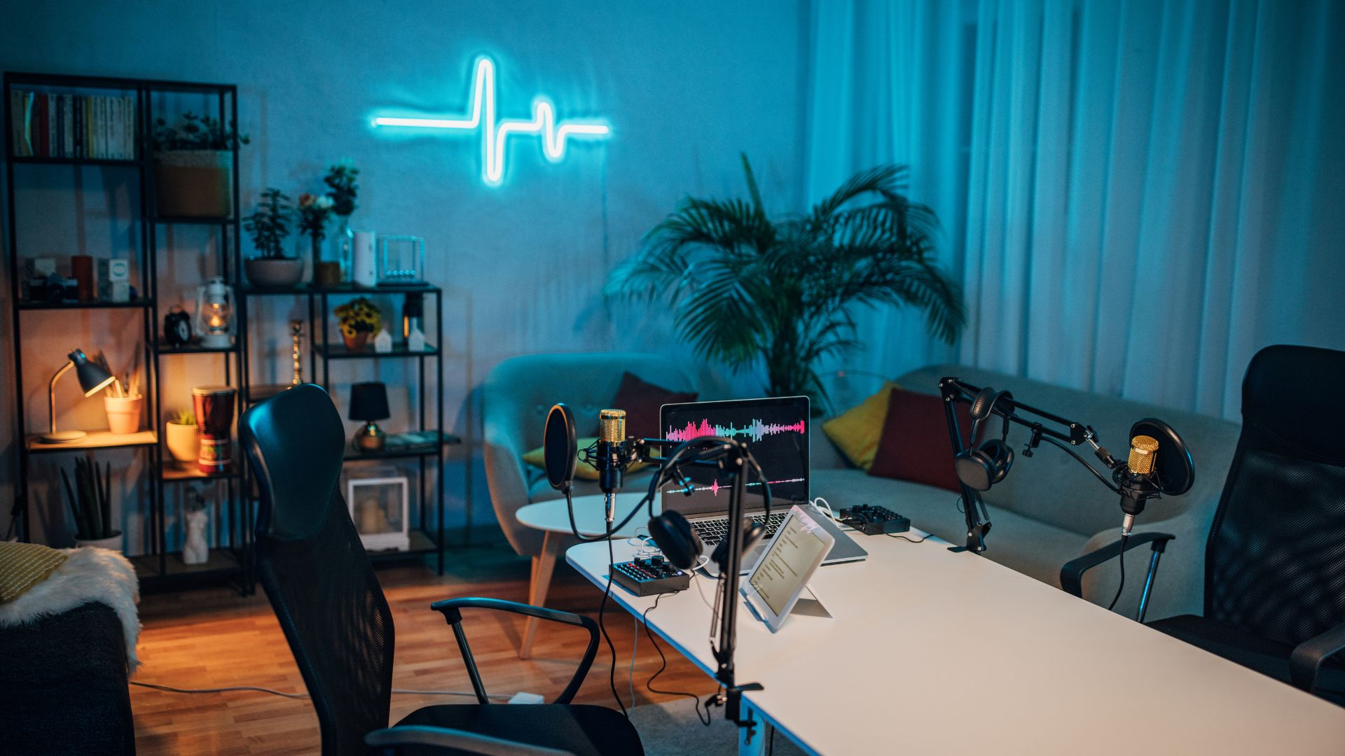 podcast studio