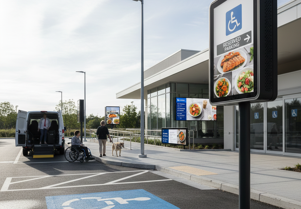 What Are the ADA Parking Space Signage Requirements? 3 optimal location for accessible parking spaces
