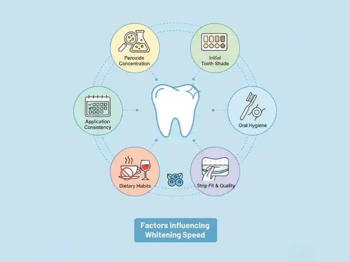 What Factors Influence How Fast Whitening Strips Work?